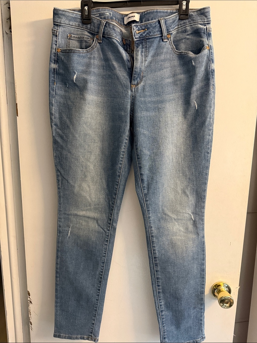 Sonoma Light Blue Skinny Jeans - Faded Stretch Denim